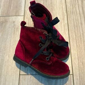 Adorable suede Cat & Jack booties